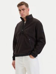 Tommy Hilfiger Polar MW0MW44679 Czarny Regular Fit. Czarne bluzy sportowe męskie Tommy Hilfiger, m, bez wzorów, z polaru, bez kaptura. Za 849.99 zł.