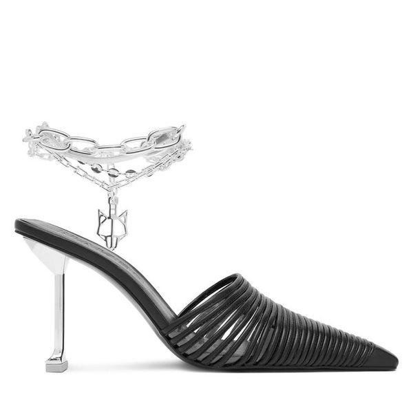 Klapki Naked Wolfe. Czarne klapki damskie Naked Wolfe, bez wzorów, bez obcasa, bez zapięcia. Za 1,049.00 zł.