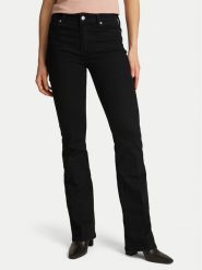 Tommy Hilfiger Jeansy WW0WW45007 Czarny Bootcut Fit. Czarne jeansy damskie Tommy Hilfiger, bez wzorów, z bawełny. Za 299.99 zł.