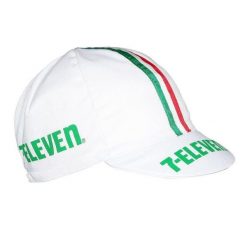 Czapka rowerowa Gist Equipe Vintage 7-Eleven. Białe czapki damskie GIST, bez wzorów, sportowe. Za 129.00 zł.