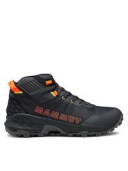 Mammut Trekkingi Sertig II Mid Gtx GORE-TEX 3030-04830-00692-1095 Czarny. Czarne botki męskie Mammut, bez wzorów, z gore-texu, bez obcasa, bez zapięcia. Za 789.99 zł.