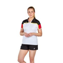 Damska koszulka polo Erima Change. Białe bluzki damskie Erima, bez wzorów, eleganckie, bez kołnierzyka, bez ramiączek. Za 206.50 zł.