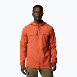 Koszula z kapturem męska Columbia Skien Valley Hooded Long Sleeve Shirt. Brązowe bluzy męskie Columbia, m, bez wzorów, sportowe, bez kołnierzyka, bez ramiączek. Za 351.99 zł.