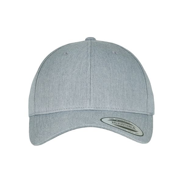 Czapka Flexfit curved classic. Szare czapki damskie FLEXFIT, bez wzorów, z bawełny, klasyczne. Za 67.40 zł.