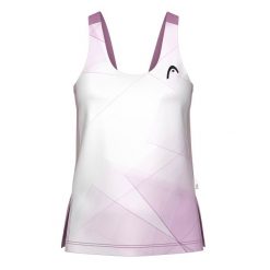 Damski tank top Head Spirit. Fioletowe topy damskie Head, bez wzorów, sportowe, bez kołnierzyka, bez ramiączek. Za 235.00 zł.