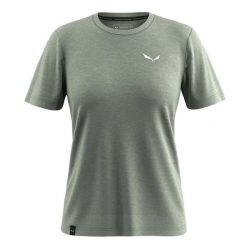 T-shirt z mini logo damskie Salewa Eagle. Szare t-shirty damskie Salewa, xs, bez wzorów, z materiału, bez kołnierzyka, bez ramiączek. Za 418.00 zł.