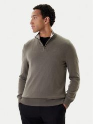 BOSS Sweter H-Hemarlo 50549984 Beżowy Regular Fit. Brązowe swetry męskie Boss, m, bez wzorów, z wełny, bez kołnierzyka, bez ramiączek. Za 749.99 zł.