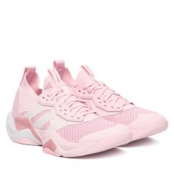 Buty na siłownię adidas. Czerwone obuwie sportowe damskie Adidas, bez wzorów, bez zapięcia, na fitness i siłownię. Za 499.99 zł.