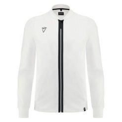 Kurtka z dresu Macron Monviso. Białe kurtki męskie Macron, l, bez wzorów, z dresówki, eleganckie, bez kaptura. Za 385.00 zł.