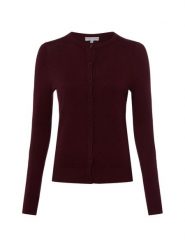 Marie Lund Kardigan Kobiety wiskoza czerwony, M. Czerwone kardigany damskie Marie Lund, m, bez wzorów, z wiskozy, eleganckie, bez kołnierzyka. Za 199.95 zł.