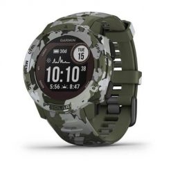 Zegarek Garmin INSTINCT SOLAR Camo Zielony (010-02293-06) 26286. Zielone zegarki sportowe Garmin, bez wzorów. Za 1,039.99 zł.