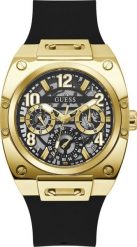 Zegarek Guess Zegarek męski Guess GW0569G2 czarny. Czarne zegarki męskie Guess, z aplikacjami. Za 809.00 zł.