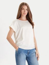 JOOP! Bluzka 30044802 Écru Regular Fit. Bluzki damskie JOOP!, bez wzorów, z wiskozy, bez kołnierzyka, bez ramiączek. Za 379.99 zł.