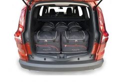 Torby Do Bagażnika Dacia Jogger 2022+ 5Szt Kjust. Czarne torby podróżne damskie KJUST, bez wzorów, z kauczuku. Za 1,624.00 zł.