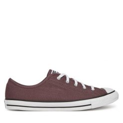 Trampki Converse. Brązowe trampki i tenisówki damskie Converse, bez wzorów, bez zapięcia. Za 209.99 zł.