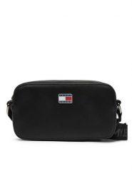 Tommy Jeans Torebka AW0AW16961 Czarny. Czarne listonoszki damskie Tommy Jeans, bez wzorów, z jeansu, bez dodatków. Za 239.99 zł.