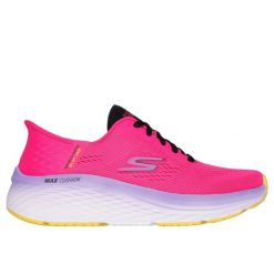 Trenerzy damscy Skechers Max Cushioning Elite 2.0. Czerwone obuwie sportowe damskie Skechers, bez wzorów, z materiału, bez zapięcia. Za 632.00 zł.