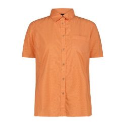 Koszula damska CMP. Brązowe koszule damskie CMP, bez wzorów, sportowe, bez kołnierzyka, bez ramiączek. Za 261.30 zł.