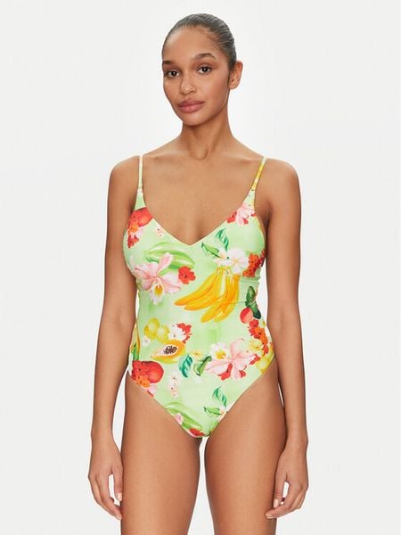 Seafolly Strój kąpielowy Tropique 11071-235 Zielony. Zielone stroje kąpielowe damskie Seafolly, bez wzorów, z syntetyku. Za 589.99 zł.