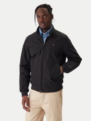 Tommy Hilfiger Kurtka przejściowa Harrington MW0MW37647 Czarny Regular Fit. Czarne kurtki męskie Tommy Hilfiger, m, bez wzorów, z syntetyku, bez kaptura. Za 1,099.00 zł.