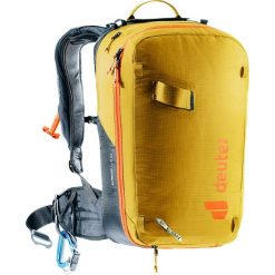 Plecak lawinowy Deuter Alproof Lite 22 Alpride E2 22L, bez PFC. Żółte plecaki damskie Deuter, bez wzorów, sportowe. Za 6,299.99 zł.