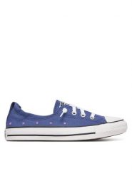 Converse Trampki Chuck Taylor All Star Shoreline Embroidered Stars A16058C Niebieski. Niebieskie trampki i tenisówki damskie Converse, bez wzorów, z materiału, bez zapięcia. Za 249.99 zł.