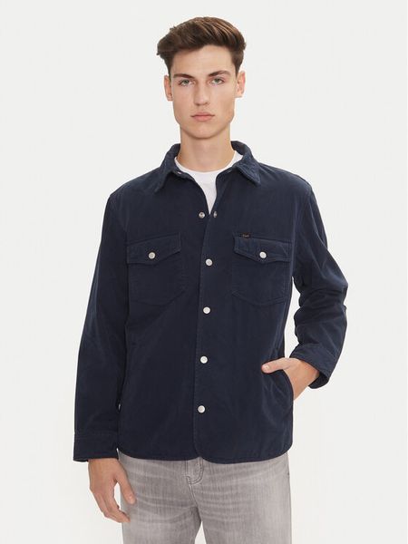 Lee Kurtka przejściowa 112355568 Niebieski Loose Fit. Niebieskie kurtki męskie Lee, m, bez wzorów, z bawełny, bez kaptura. Za 419.99 zł.