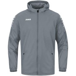 Kurtka wodoodporna Jako Team 2.0. Szare kurtki męskie Jako, xl, bez wzorów, z materiału, z kapturem. Za 214.80 zł.
