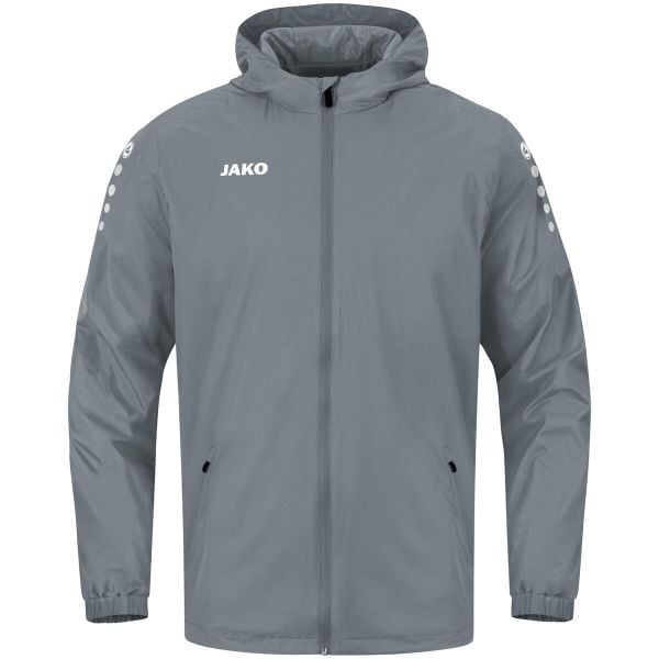 Kurtka wodoodporna Jako Team 2.0. Szare kurtki męskie Jako, xl, bez wzorów, z materiału, z kapturem. Za 221.90 zł.