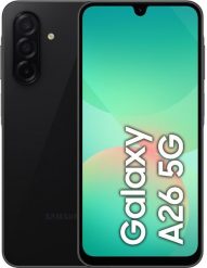 Smartfon Samsung A26 5G DS 128/6GB Black EU. Czarne smartfony SAMSUNG. Za 978.79 zł.
