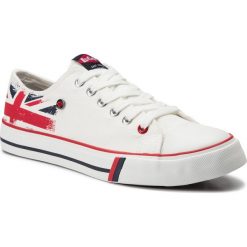 Trampki LEE COOPER - Low Cut 1 LCW-19-530-031 White. Białe trampki męskie Lee Cooper, bez wzorów, z gumy, bez zapięcia. Za 104.99 zł.