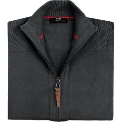 Sweter LINO SWS000080. Brązowe swetry męskie Giacomo Conti, m, bez wzorów, z bawełny, wizytowe, bez kołnierzyka, bez ramiączek. Za 229.00 zł.