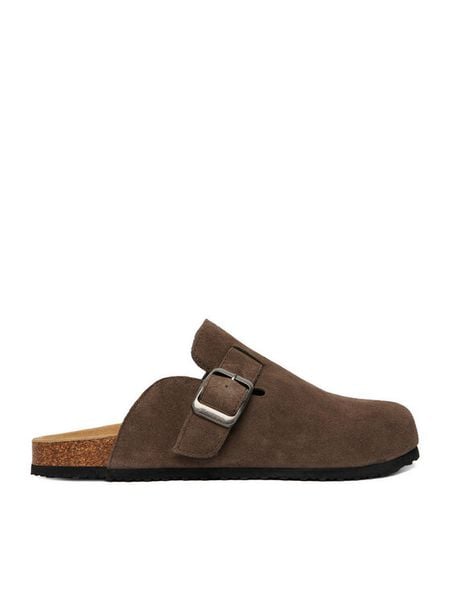 Go Soft Klapki EOHP-ALMELO-02 Brązowy. Brązowe klapki męskie GO SOFT, bez wzorów, ze skóry, bez zapięcia. Za 299.99 zł.