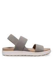 Keen Sandały Elle Backstrap 1027160 Beżowy. Brązowe obuwie sportowe damskie Keen, bez wzorów, z materiału, bez obcasa, bez zapięcia. Za 234.59 zł.