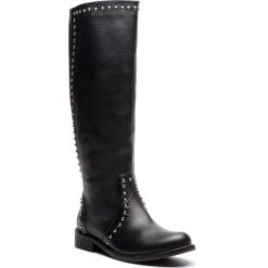Oficerki KAZAR - Marlena 34684-01-00 Black. Czarne kozaki damskie Kazar, na zimę, bez wzorów, ze skóry, bez obcasa, bez zapięcia. W wyprzedaży za 629.00 zł.