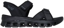Buty sandały męskie Skechers Slip-ins Glide-Step Pro Sandal (232980-BBK) 44. Sandały męskie Skechers, bez wzorów, sportowe, bez zapięcia. Za 393.93 zł.