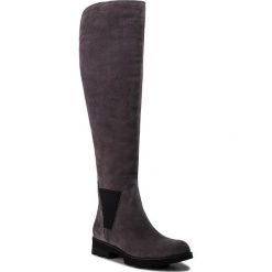 Muszkieterki SERGIO BARDI - Casei FW127363018GM 809. Szare kozaki damskie Sergio Bardi, bez wzorów, z materiału, bez obcasa, na obcasie, bez zapięcia. W wyprzedaży za 299.00 zł.