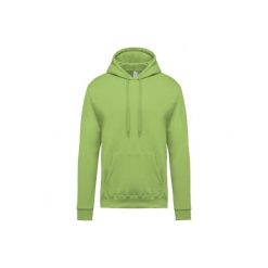 Bluza z kapturem Kariban. Zielone bluzy męskie KARIBAN, m, bez wzorów, z kapturem. Za 144.00 zł.