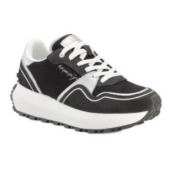 Buty damskie Napapijri Katrina. Czarne obuwie trekkingowe damskie Napapijri, bez zapięcia. Za 239.99 zł.