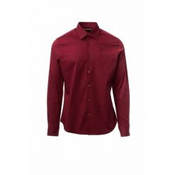 Koszula Payper Wear Florentia. Czerwone koszule męskie PAYPER WEAR, m, bez wzorów, z bawełny, bez kołnierzyka, bez ramiączek. Za 246.00 zł.