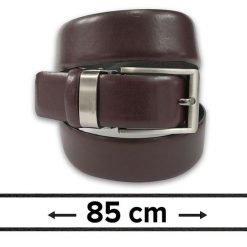 Pasek do Spodni, Elegancki, Brązowy 85 cm, Skórzany, Męski, Możliwość Skrócenia -ZET. Brązowe paski męskie Zet, ze skóry, eleganckie. Za 89.00 zł.