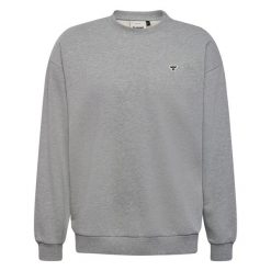 Bluza Hummel Bee. Szare bluzy damskie Hummel, bez wzorów, bez ramiączek, bez kaptura. Za 212.75 zł.