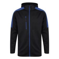 Aktywna Kurtka Soft Shell Dla Dorosłych Unisex. Czarne kurtki męskie FINDEN & HALES, xs, bez wzorów, sportowe, bez kaptura. Za 286.99 zł.