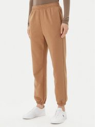 ViCOLO Spodnie dresowe TD0573 Brązowy Regular Fit. Brązowe spodnie dresowe damskie ViCOLO, bez wzorów, z bawełny. Za 199.99 zł.