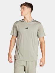Adidas Koszulka techniczna Designed for Training Adistrong IS3838 Zielony Slim Fit. Zielone koszulki sportowe męskie Adidas, m, bez wzorów, z syntetyku, bez ramiączek, na fitness i siłownię. Za 299.99 zł.