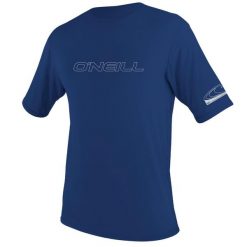 Koszulka O'Neill Basic Skins Sun. Niebieskie bluzki damskie O'Neill, xl, bez wzorów, ze skóry, sportowe, bez kołnierzyka, bez ramiączek. Za 178.00 zł.