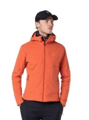 Kurtka narciarska Rossignol męska Opside Hoodie JKT pomarańczowa. Brązowe kurtki sportowe męskie Rossignol, na zimę, m, bez wzorów, z elastanu, z kapturem, narciarskie. Za 1,025.00 zł.
