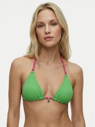 Banana Moon Góra od bikini Braro Scrunchym JAA47 Zielony. Zielone bikini Banana Moon, bez wzorów, z syntetyku. Za 199.99 zł.