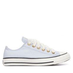 Trampki Converse. Fioletowe trampki i tenisówki damskie Converse, bez wzorów, bez zapięcia. Za 329.99 zł.