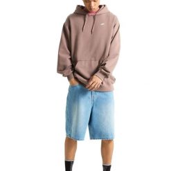 Bluza polarowa VANS SALTON LOOSE FT PO Brązowy. Brązowe bluzy sportowe męskie Vans, bez wzorów, z polaru, bez kaptura. Za 192.99 zł.